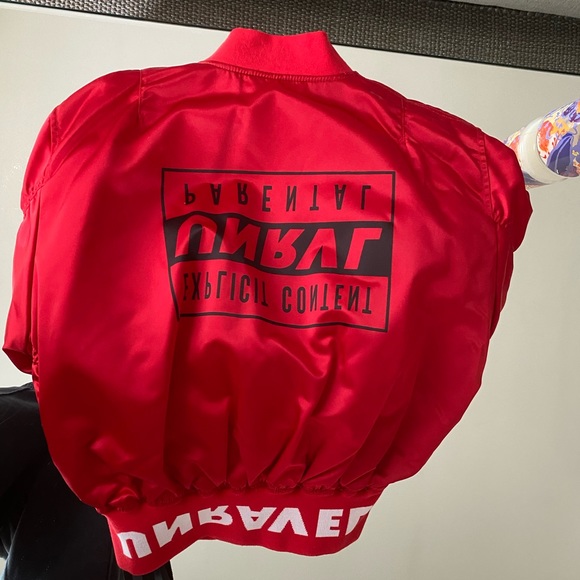Unravel red bomber size 36 - Picture 2 of 4